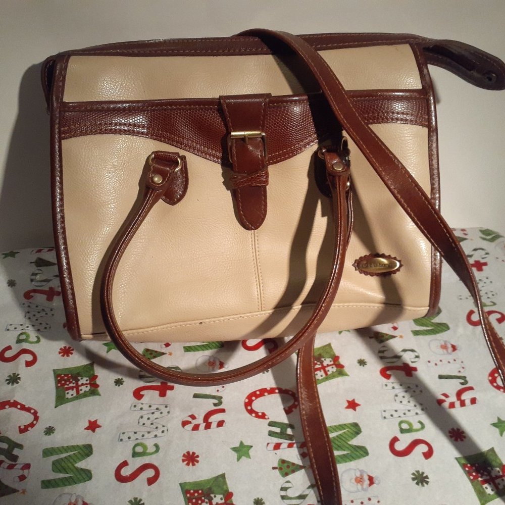 Liz Claiborne Handbag Brown & Tan